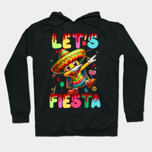 Let's Fiesta Dabbing Cinco De Mayo Mexican Party Hoodie